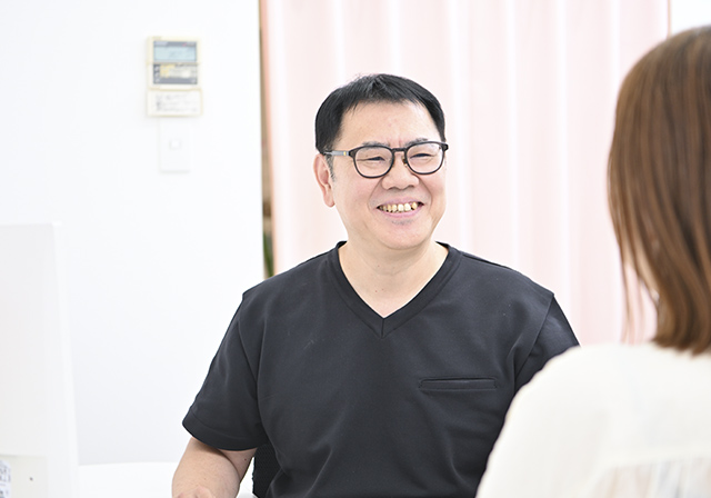話しやすい院長
