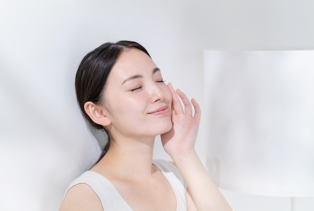 綺麗な肌の女性